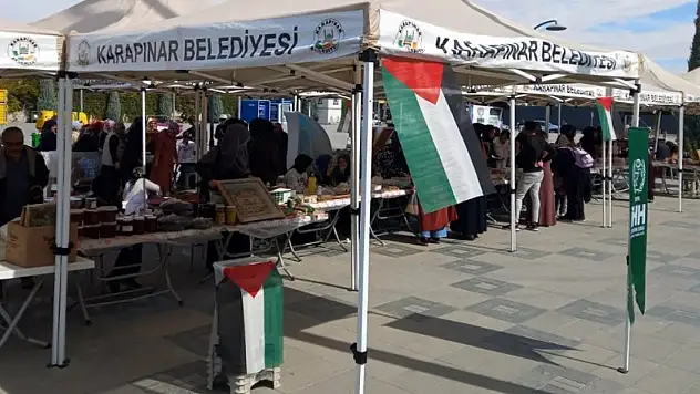 Konya'da Gazze için kermes düzenlendi