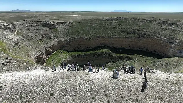 Konya'da gençler coğrafya dersini yerinde öğrendi