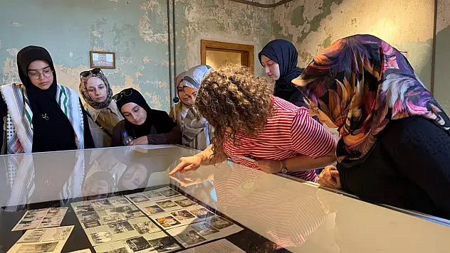 Konya'da gençler geçmişe dokundu