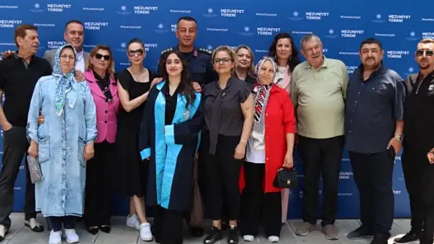 Konya'da gurur veren mezuniyet!