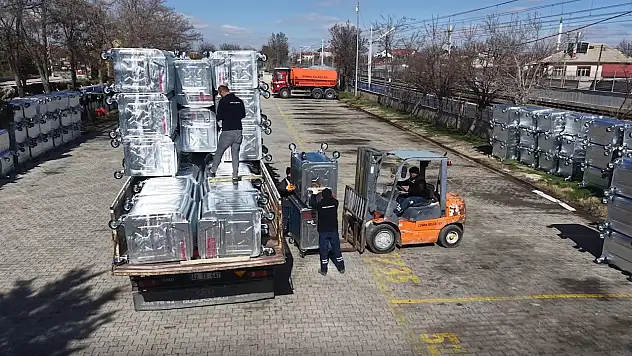 Konya'da hijyen atağı: Mahallelere binlerce yeni konteyner yerleştirildi