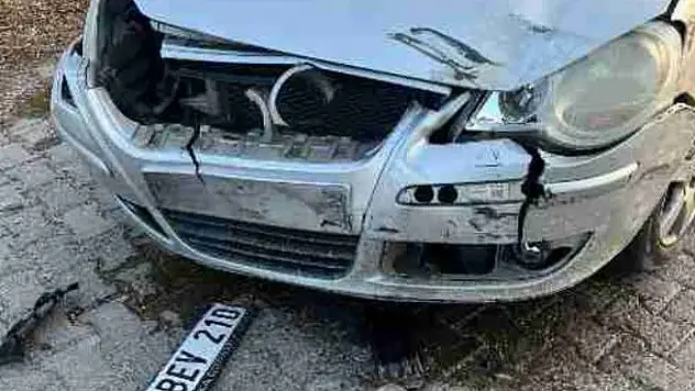 Konya'da iki caddenin kesiştiği noktada kaza: 1 kişi yaralı