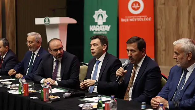 Konya'da ilçe müftüleri toplandı