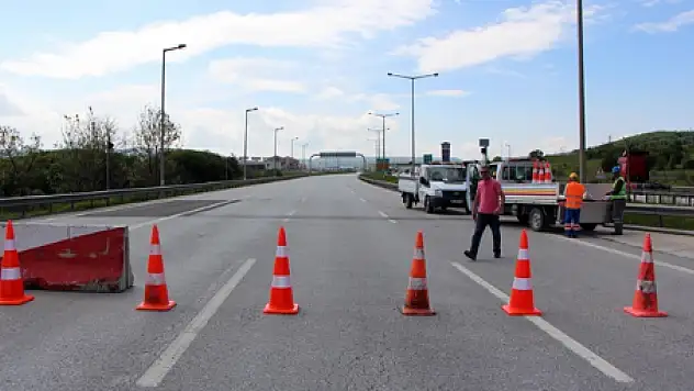 Konya'da işlek noktadaki yol trafiğe kapatıldı!