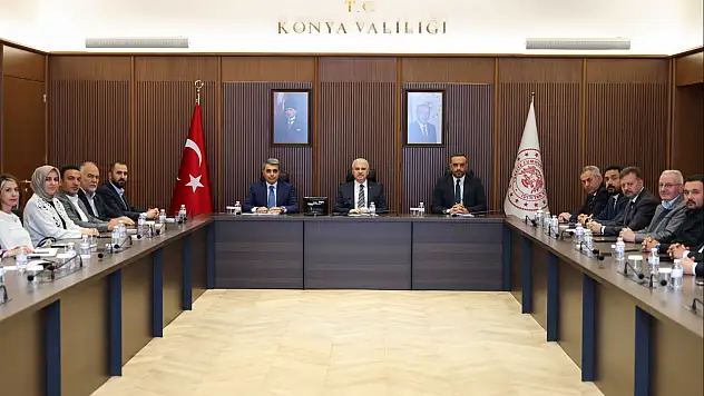Konya'da istihdam ve mesleki eğitim için kritik toplantı