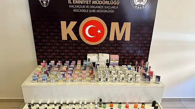 Konya'da kaçak sigara operasyonu