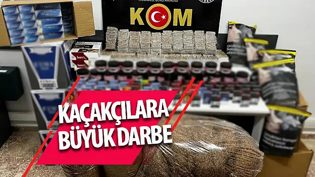 Konya'da kaçakçılara büyük darbe: 19 gözaltı!