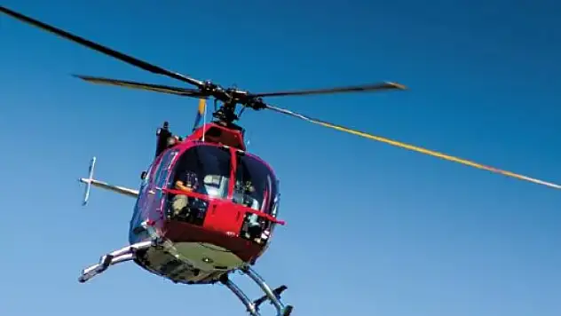 Konya'da kalp krizi geçiren hasta için helikopter ambulans havalandı!