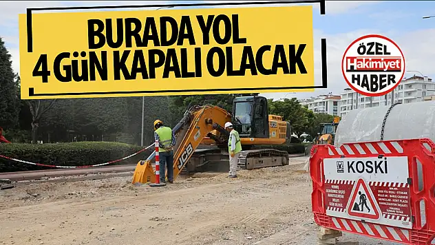 Konya'da Kanalizasyon Çalışması Nedeniyle Yol Kapatıldı: Sürücülere Alternatif Güzergâh Uyarısı
