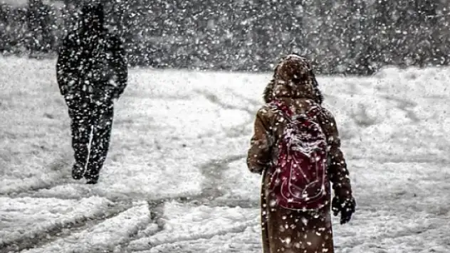Konya'da kar tatili: 10 ilçede eğitime ara verildi!