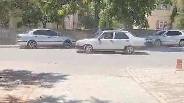 Konya'da kendi bilmezler drift terörü estirdi