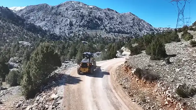 Konya'da Kırkkavak yolundaki çalışmalar tamamlandı