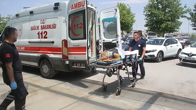 Konya'da korkutan kaza! 5 kişi hastaneye kaldırıldı