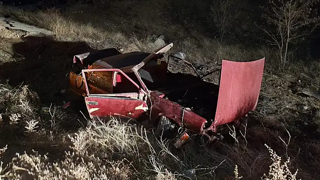 Konya'da korkutan kaza! Otomobil devrildi: 1 yaralı