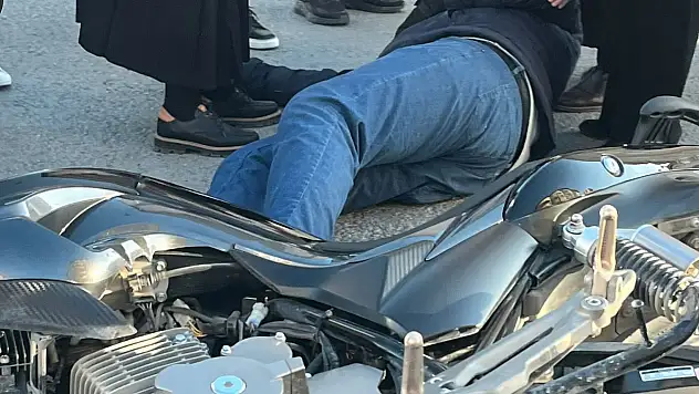 Konya'da korkutan kaza! Otomobil ile motosiklet çarpıştı: 1 yaralı