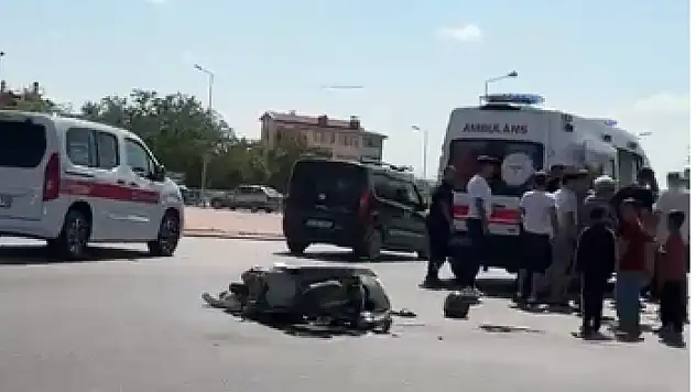Konya'da korkutan kaza