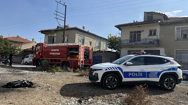 Konya'da korkutan yangın: Ekipler sevk edildi!