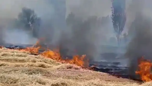 Konya'da korkutan yangın!