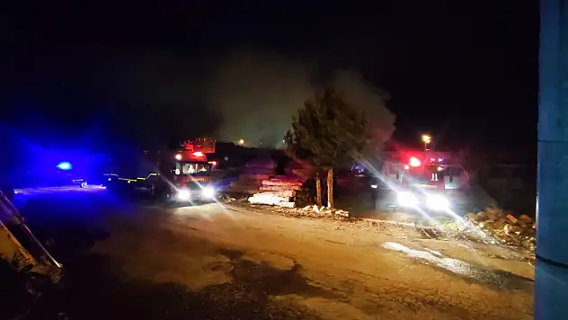 Konya'da korkutan yangın!