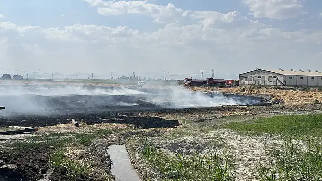 Konya'da korkutan yangın!