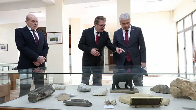 Konya'da kritik ziyaret: Yeraltı kaynakları masada