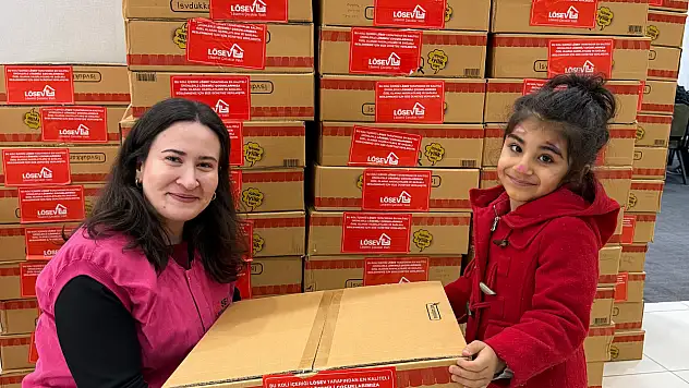 Konya'da LÖSEV desteğiyle sofralar bereketlendi