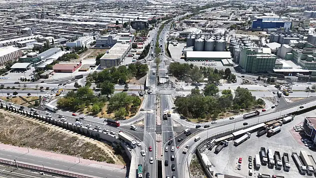 Konya'da Marangozlar Köprülü Kavşağı yenileniyor