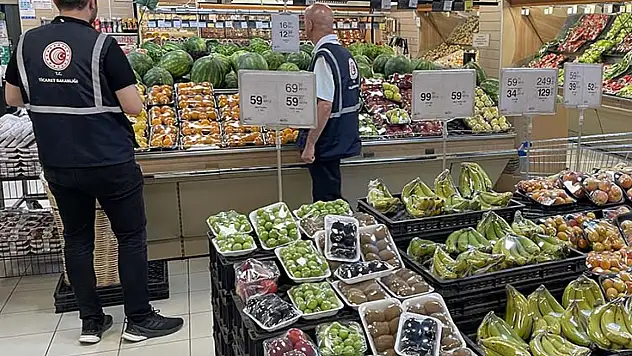 Konya'da marketlerde denetim yapıldı!