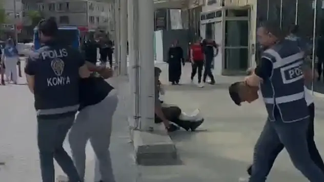 Konya'da masaj salonu fuhuş salonu çıktı!