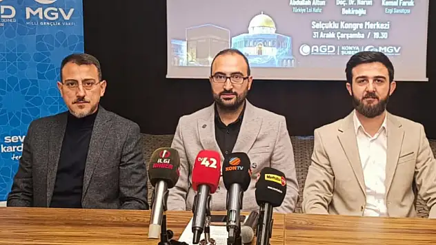 Konya'da Mekke'nin Fethi ve Kudüs Gecesi programı düzenleniyor