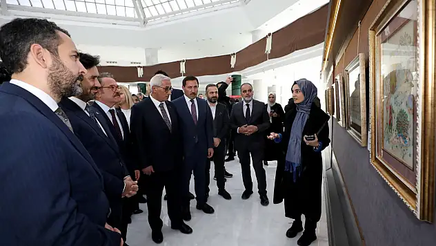 Konya'da Mesnevi'den Gelenekli İslam Sanatları Sergisi sanatseverlerle buluştu!