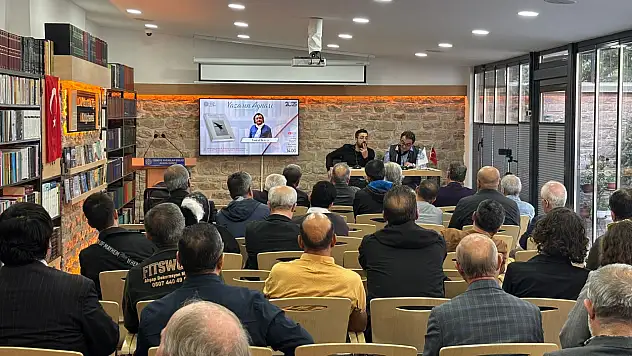Konya'da modern şiir tartışması: Vural Kaya TYB'de konuk oldu