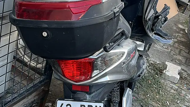 Konya'da motosiklet kazası: 2 yaralı!