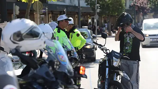 Konya'da motosiklet ve elektrikli araçlara sıkı denetim!