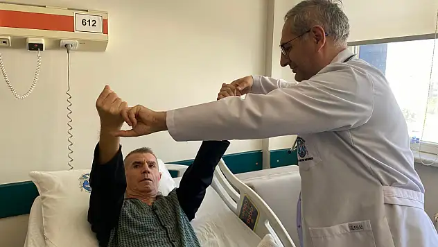 Konya'da mucizevi tedavi: Felç geçiren hasta özel tedaviyle iyileşti