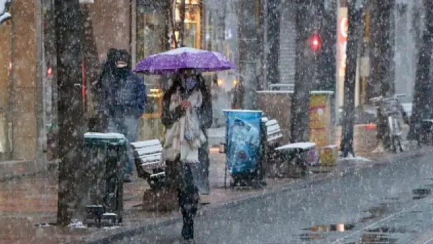 Konya'da o gün karla karışık yağmur bekleniyor
