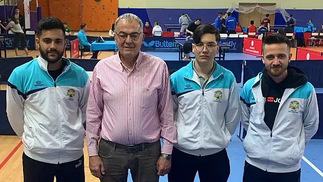 Konya'nın o üniversitesi masa tenisinde Süper Lige yükseldi