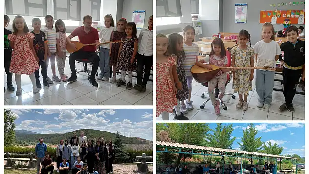 Konya'da öğrenciler 'Bizim okulumuz' projesiyle eğlenerek öğreniyor