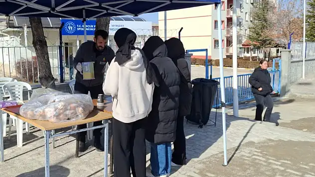 Konya'da öğrencilere final haftasında destek!