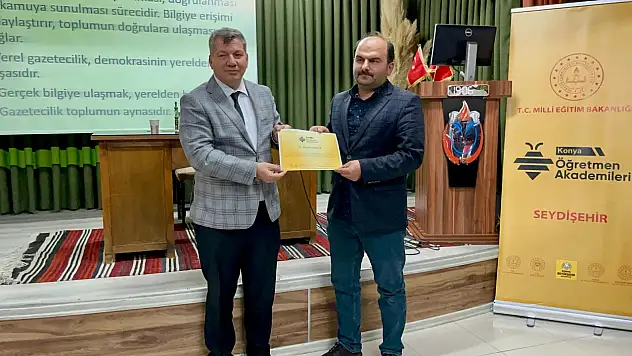 Konya'da öğretmenlere ilham veren akademi buluşmaları