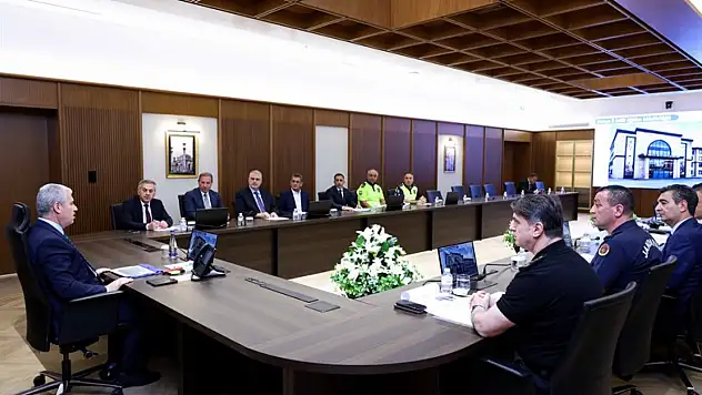 Konya'da okul güvenliği için düğmeye basıldı
