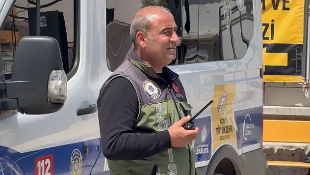 Konya'da okul önlerinde sıkı güvenlik!