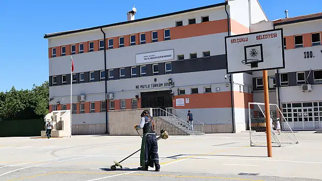 Konya'da okullar açılmadan harekete geçildi
