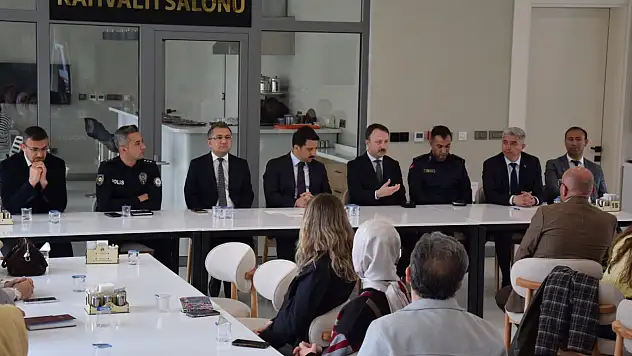 Konya'da okullarda güvenlik tedbirleri değerlendirildi
