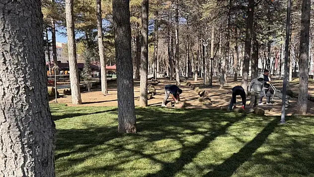 Konya'da Olof Palme Parkı yenileniyor