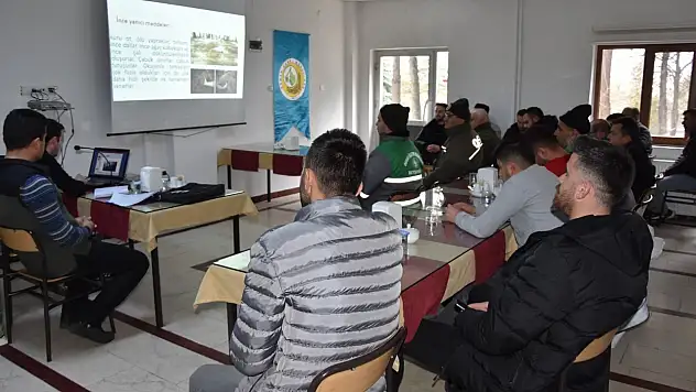 Konya'da orman yangınlarına karşı müdahale eğitimi verildi