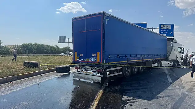 Konya'da ortalık can pazarına döndü: TIR kazasında facia yaşandı! Bir ölü 9 yaralı