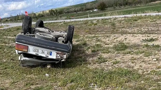 Konya'da otomobil kazası: 3 yaralı!