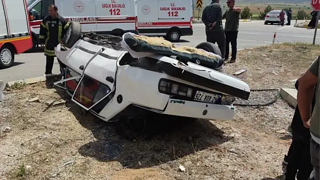 Konya'da otomobil tır ile çarpıştı: 4 kişi yaralandı