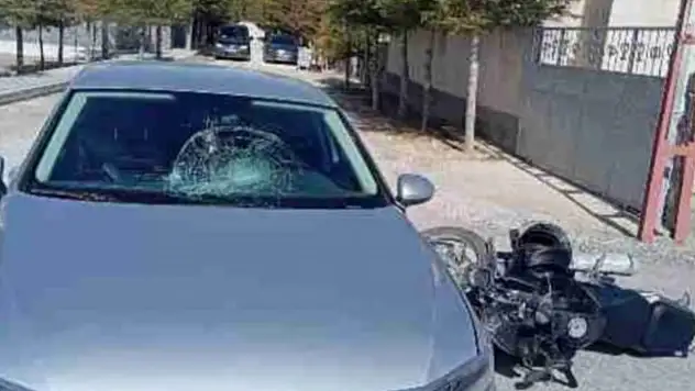 Konya'da otomobille motosiklet kavşakta çarpıştı: 1 yaralı